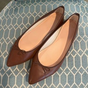 J. Crew flats, brown for fall - 10.5, EUC